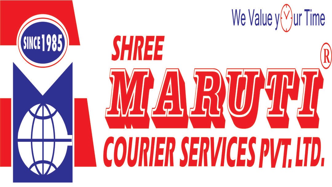 This is Shree-Maruti Courier company logo